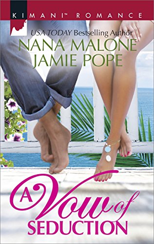Cover Art for A Vow of Seduction: Hot Night in the Hamptons\Seduced Before Sunrise (Kimani Romance) by Nana  Malone