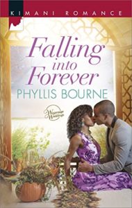 Cover Art for Falling into Forever (Wintersage Weddings Book 1) by Phyllis Bourne