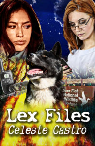 Cover Art for Lex Files by Celeste Castro