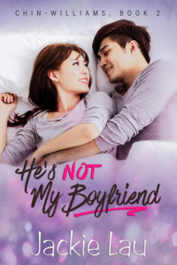 Cover Art for He’s Not My Boyfriend by Jackie Lau