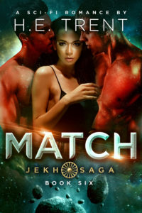 Cover Art for Match by H.E. Trent