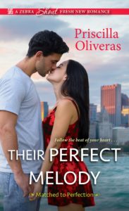 Cover Art for Their Perfect Melody by Priscilla Oliveras