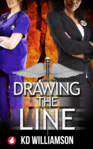 Cover Art for Drawing the Line by KD Williamson