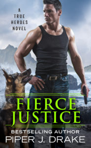 Cover Art for Fierce Justice by Piper J. Drake