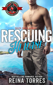 Cover Art for Rescuing Hi’ilani by Reina Torres 