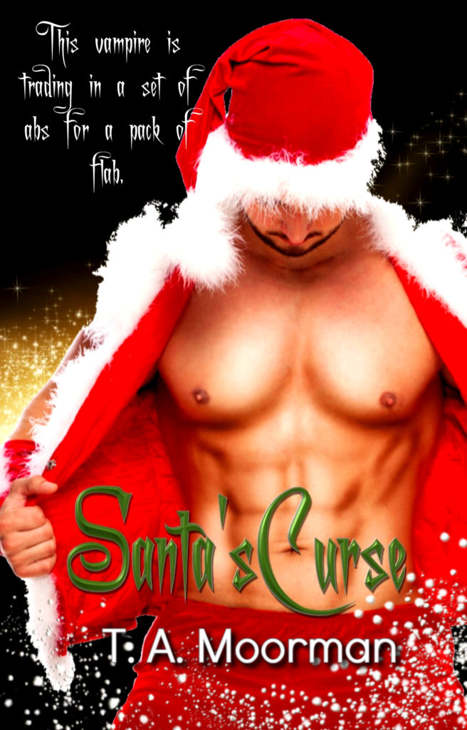 Cover Art for Santa’s Curse by T. A.  Moorman