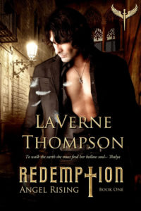 Cover Art for Angel Rising- Redemption Book 1 by LaVerne Thompson