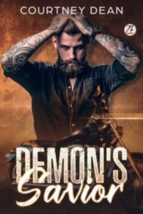 Cover Art for Demon’s Savior by Courtney Dean