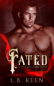 Cover Art for Fated; A dark fantasy romance by L.B.  Keen