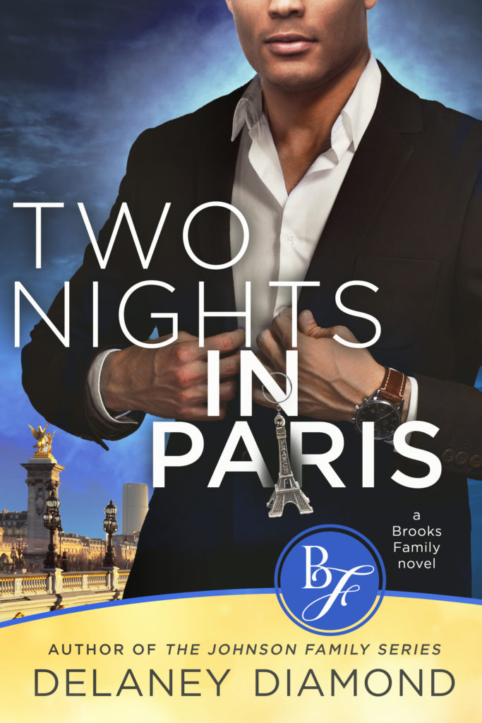 Cover Art for Two Nights in Paris by Delaney Diamond