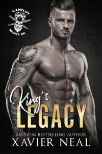 Cover Art for King’s Legacy by Xavier Neal