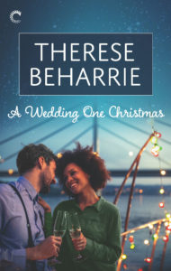 Cover Art for A Wedding One Christmas by Therese Beharrie