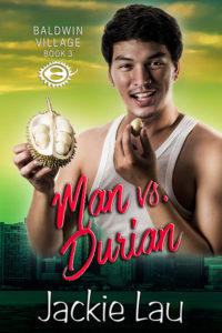 Cover Art for Man vs. Durian by Jackie Lau