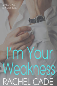 Cover Art for I’m Your Weakness by Rachel  Cade
