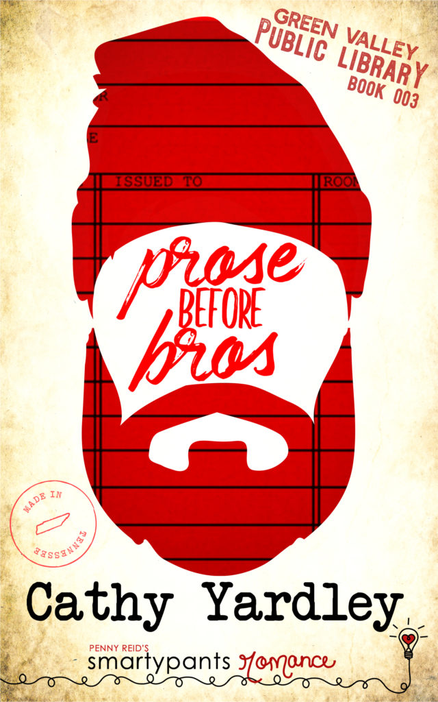Cover Art for Prose Before Bros by Cathy Yardley