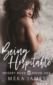 Cover Art for Being Hospitable by Meka James
