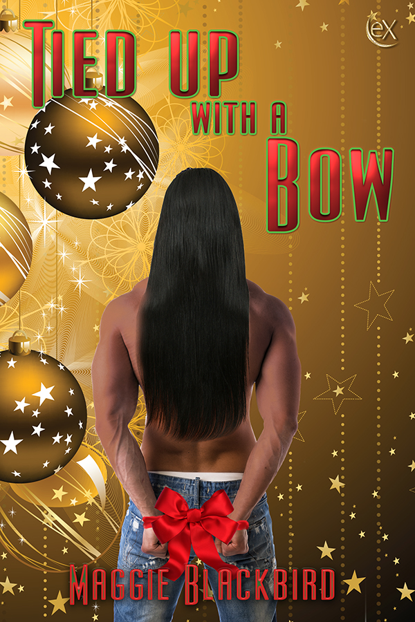 Cover Art for Tied Up with a Bow by Maggie Blackbird