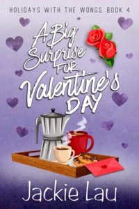 Cover Art for A Big Surprise for Valentine’s Day by Jackie Lau