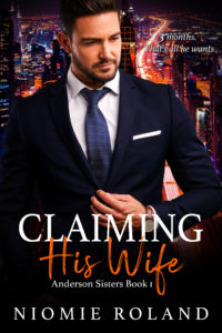 Cover Art for Claiming His Wife by Niomie Roland