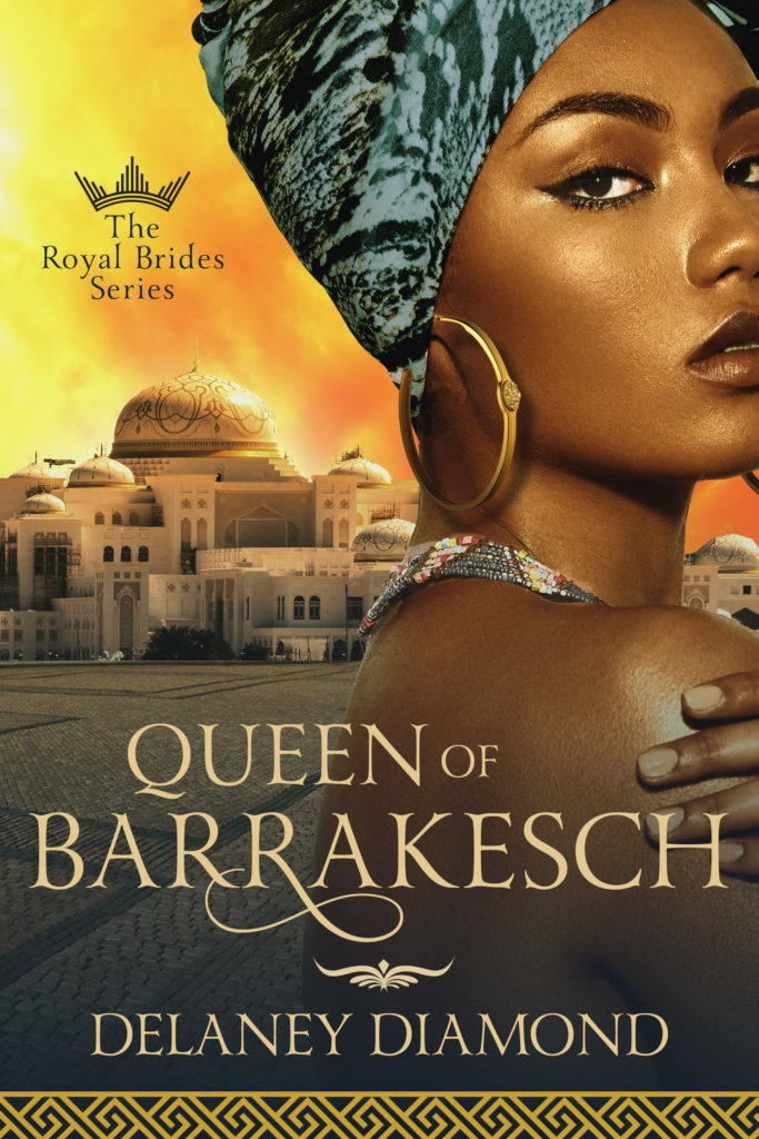 Cover Art for Queen of Barrakesch by Delaney Diamond