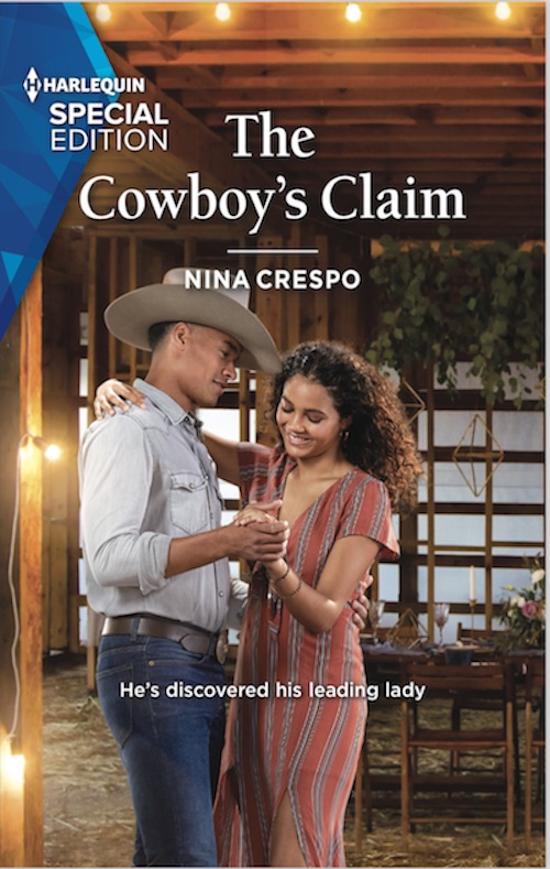 Cover Art for The Cowboy’s Claim by Nina Crespo
