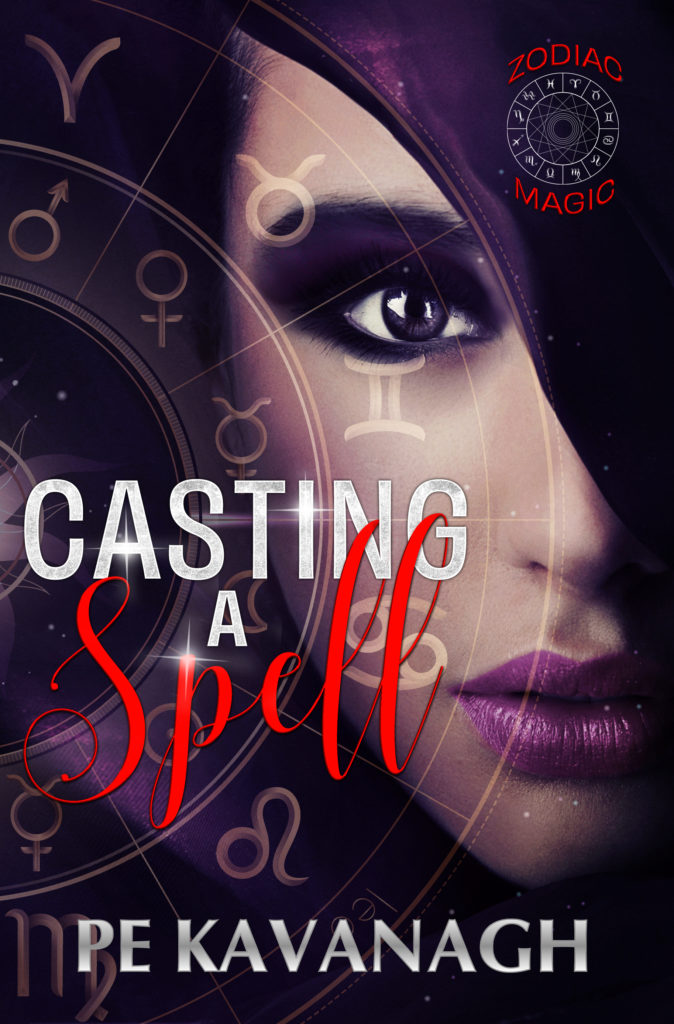 Cover Art for Casting A Spell by PE Kavanagh