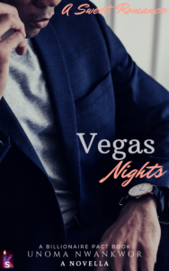 Cover Art for Vegas Nights by UNOMA NWANKWOR