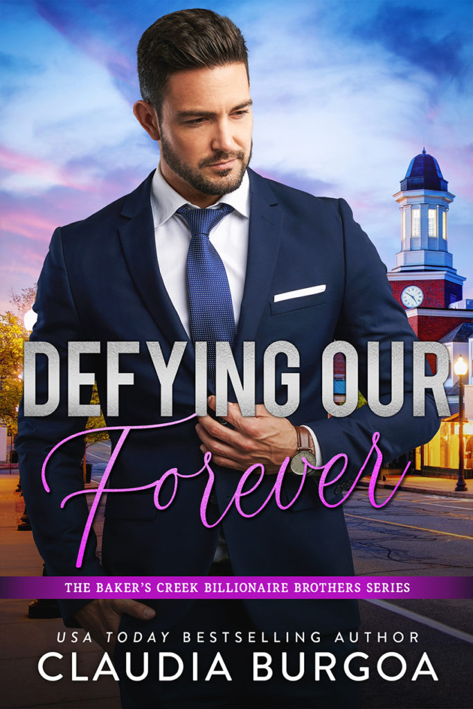 Cover Art for Defying Our Forever by Claudia Burgoa