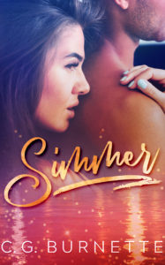 Cover Art for Simmer: A Second Chance Romance by CG Burnette