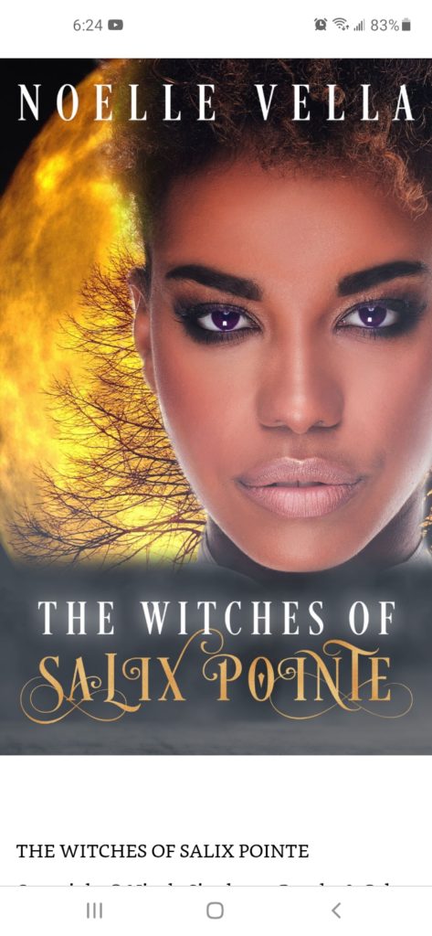 Cover Art for The Witches of Salix Pointe by Noelle  Vella 