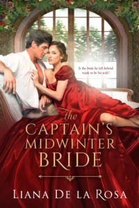 Cover Art for The Captain’s Midwinter Bride by Liana De la Rosa