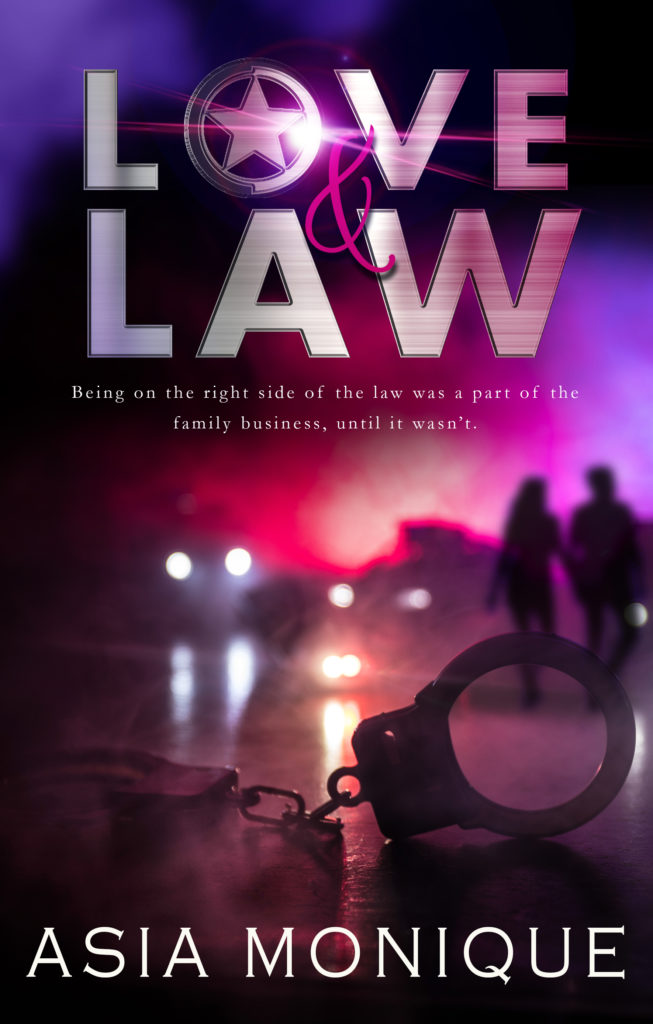 Cover Art for Love and Law by Asia Monique