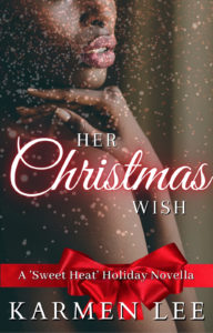 Cover Art for Her Christmas Wish: A Sweet Heat Holiday Novella by Karmen Lee
