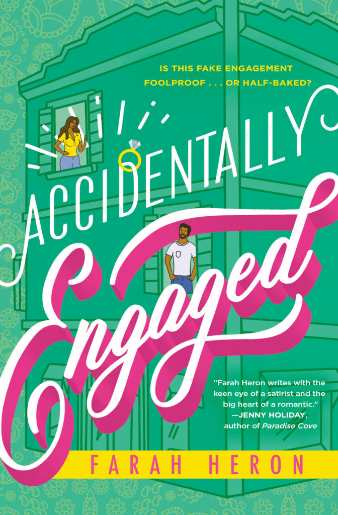 Cover Art for Accidentally Engaged by Farah Heron