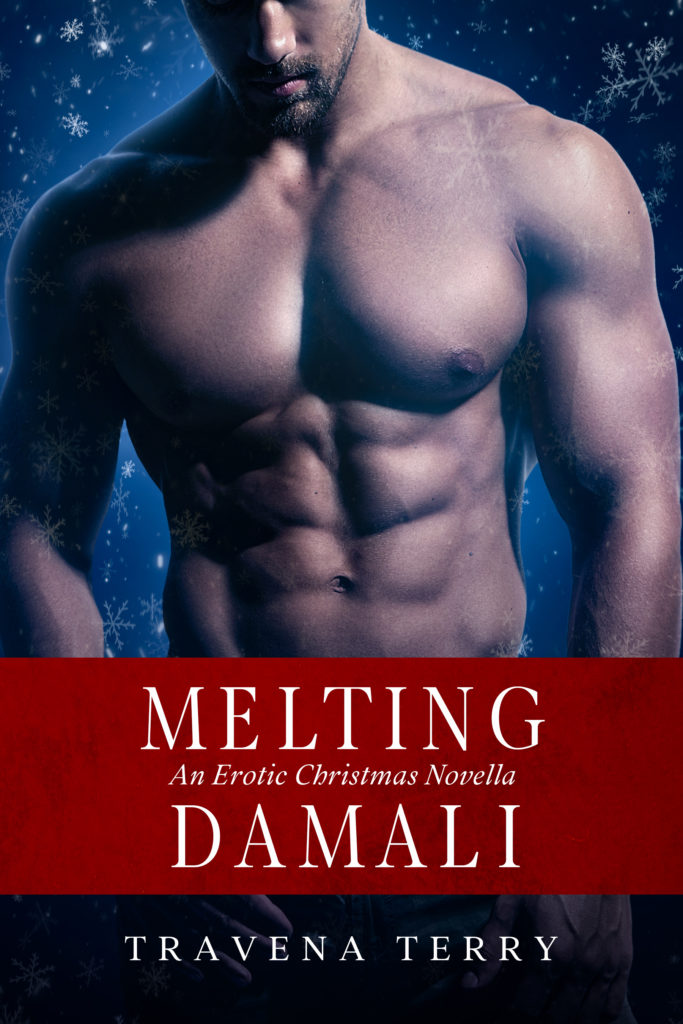 Cover Art for Melting Damali:An Erotic Christmas Romance by Travena Terry