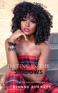 Cover Art for Dating in the Shadows by Rianne Burnett