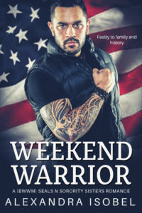 Cover Art for Weekend Warrior by Alexandra Isobel