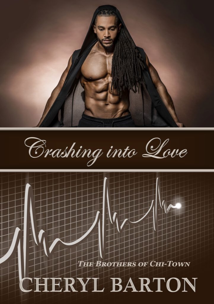 Cover Art for Crashing into Love by Cheryl Barton