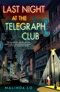 Cover Art for Last Night at the Telegraph Club by Malinda Lo