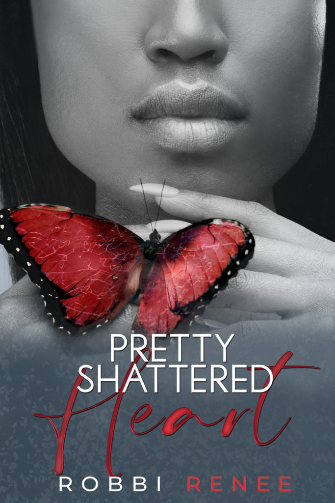 Cover Art for Pretty Shattered Heart by Robbi Renee