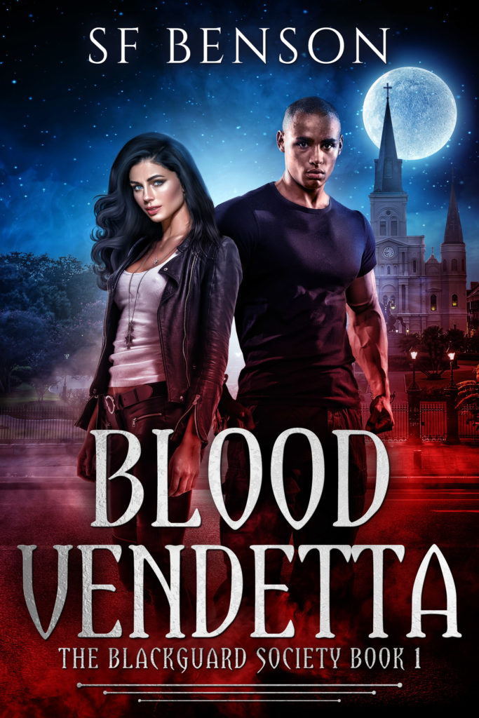 Cover Art for Blood Vendetta: the BlackGuard Society, Book 1 by SF Benson