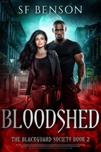 Cover Art for Bloodshed: the BlackGuard Society, Book 2 by SF Benson