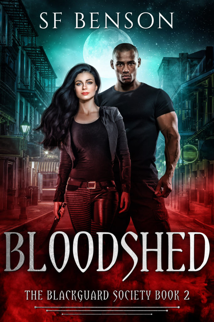 Cover Art for Bloodshed: the BlackGuard Society, Book 2 by SF Benson