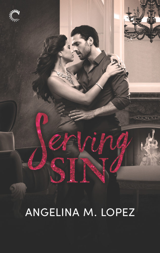 Cover Art for Serving Sin by Angelina M.  Lopez